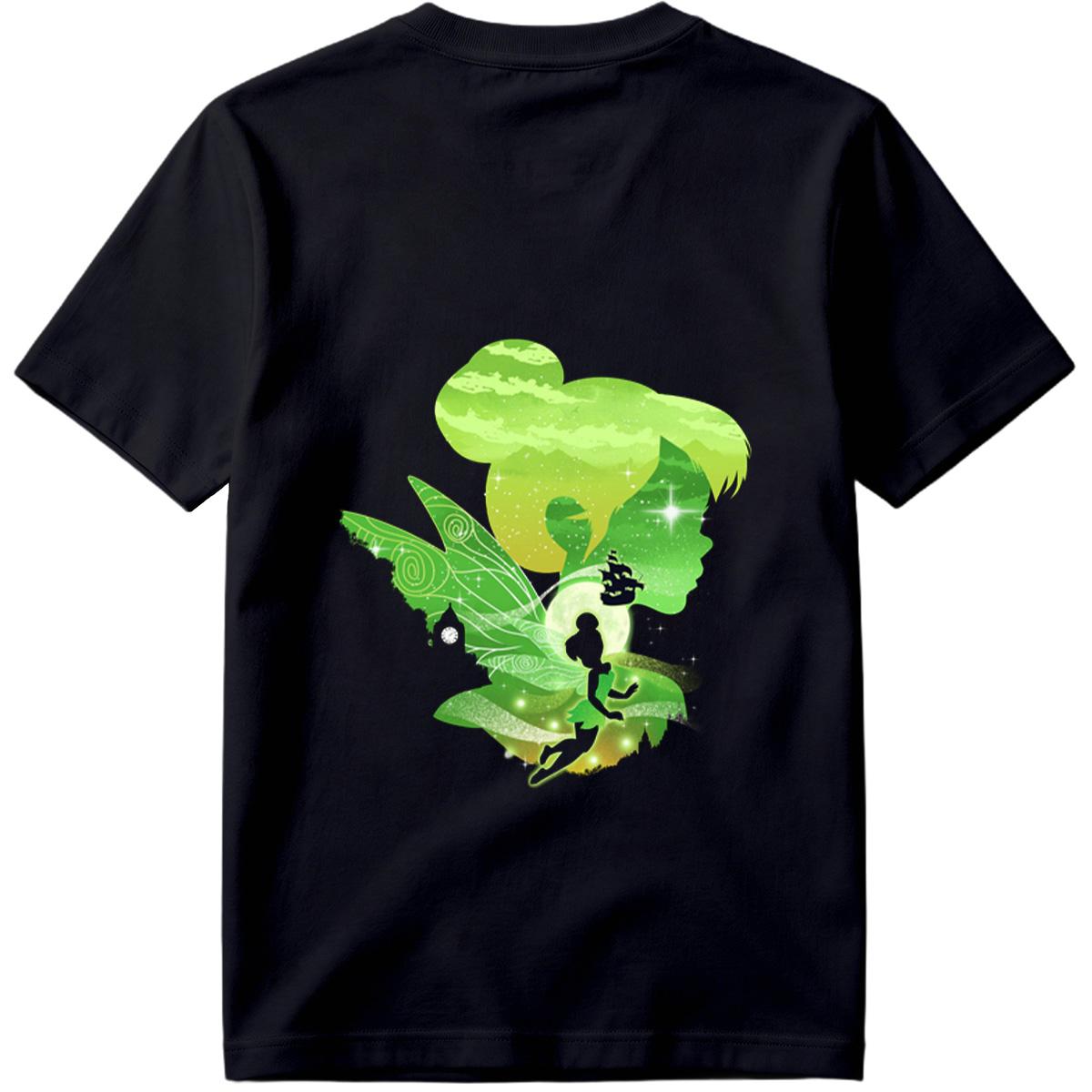 Peter Pan and Tinker Bell in Neverland - Tee