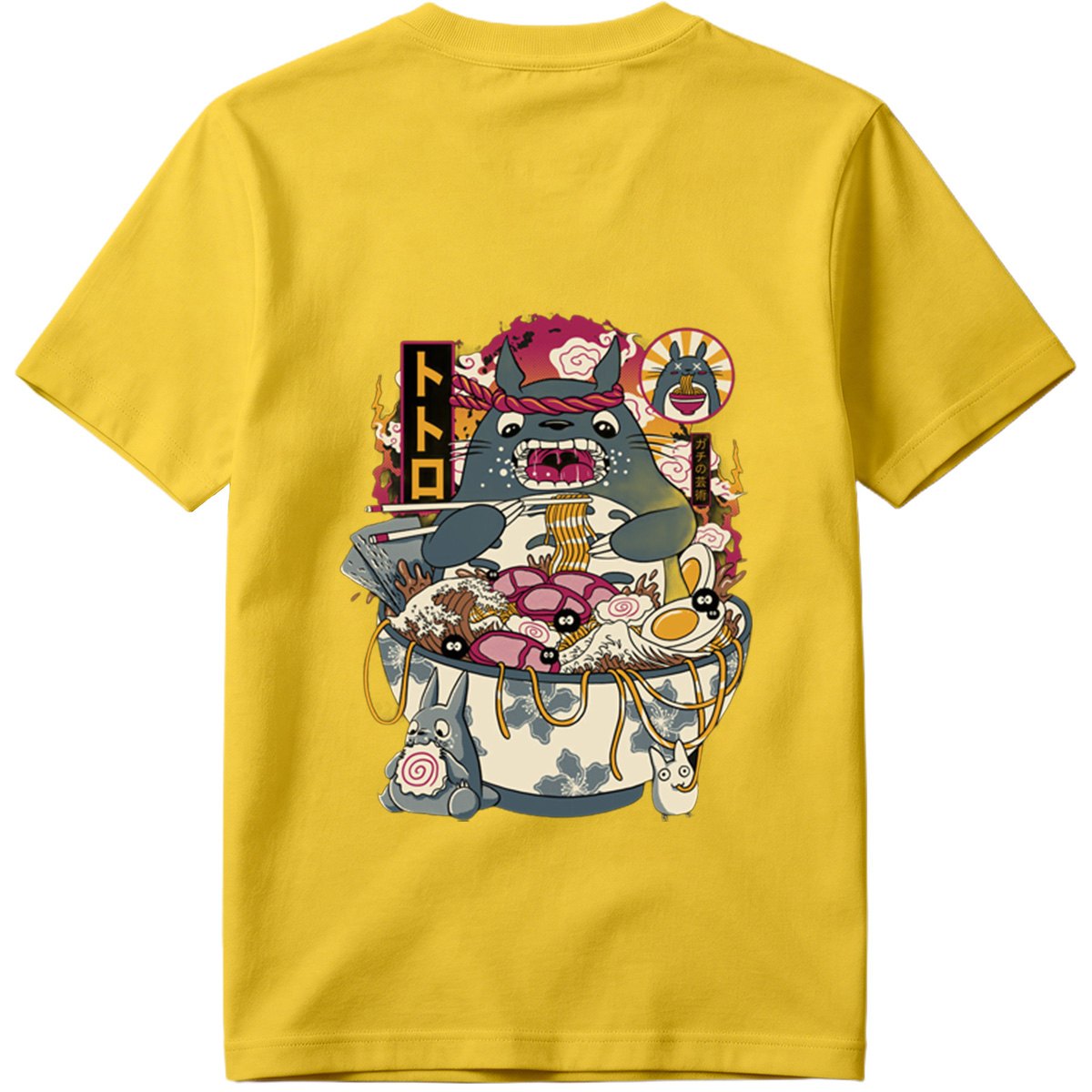 Totoro Ramen Bowl Art - Tee