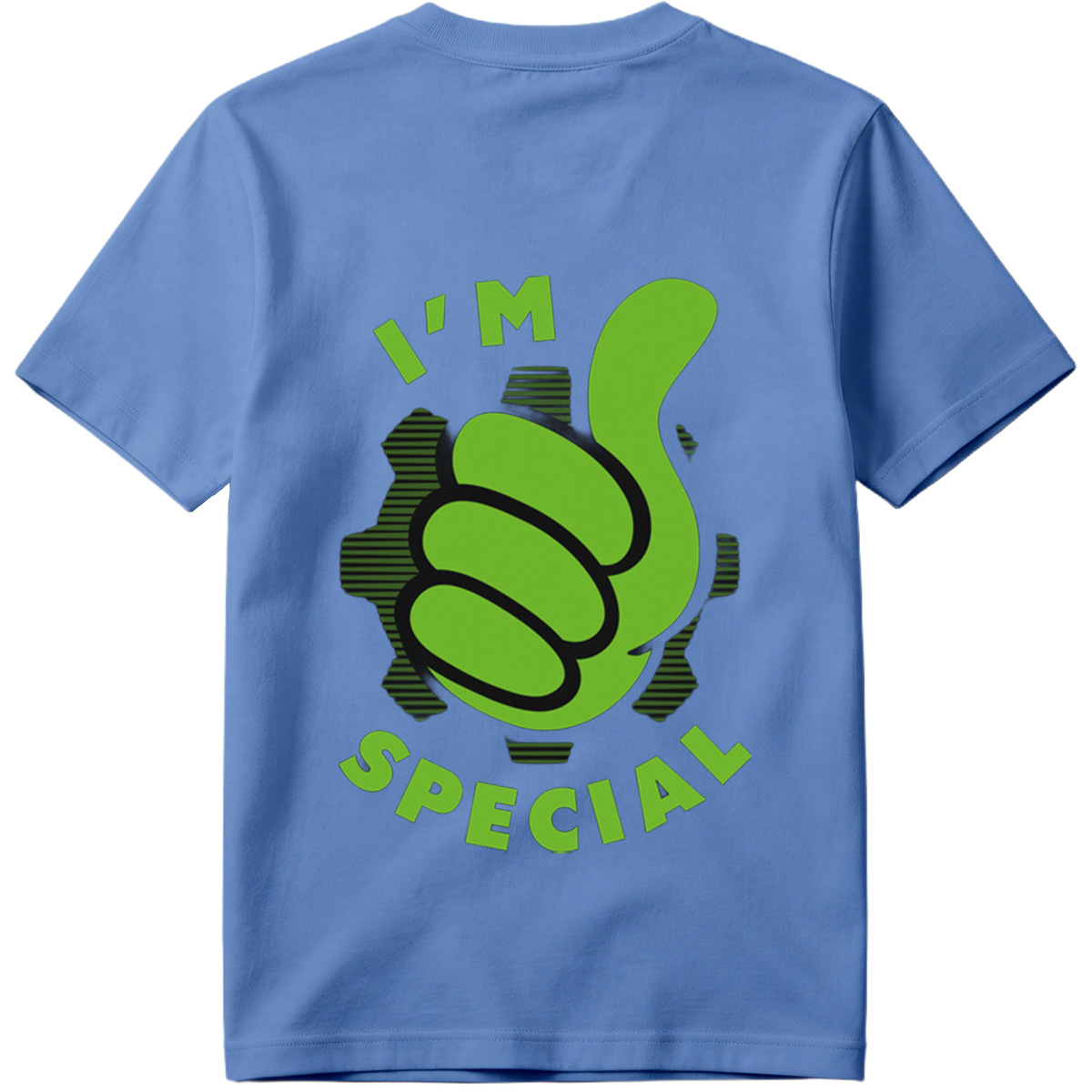 I'm Special - Green Thumbs Up Logo - Tee