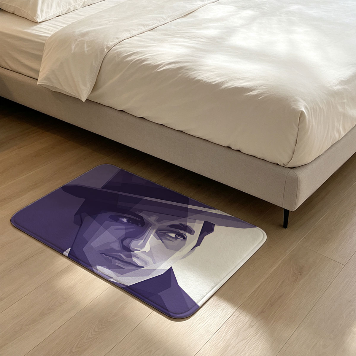 Al Pacino as Don Corleone in The Godfather - Flannel floor mat