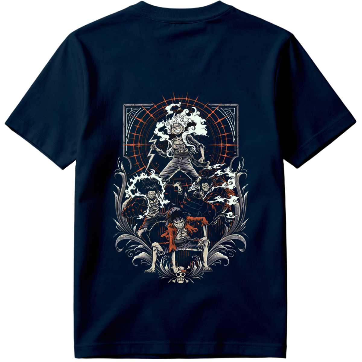 One Piece: Luffy, Zoro, Sanji, and Whitebeard - Tee
