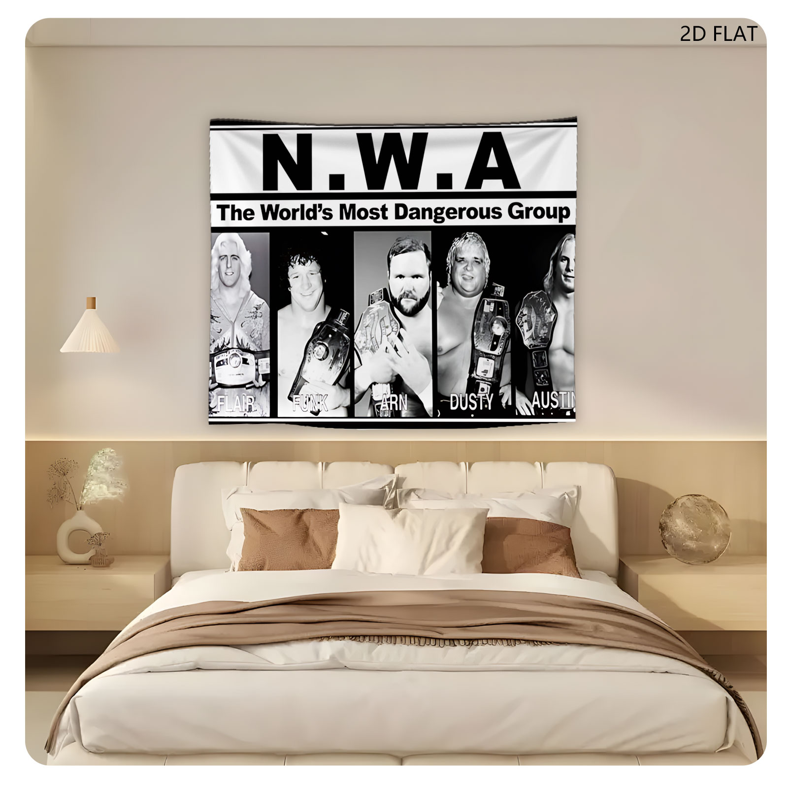 N.W.A: Flair, Funk, Arn, Dusty, Austin – The World's Most Dangerous Group - Tapestry