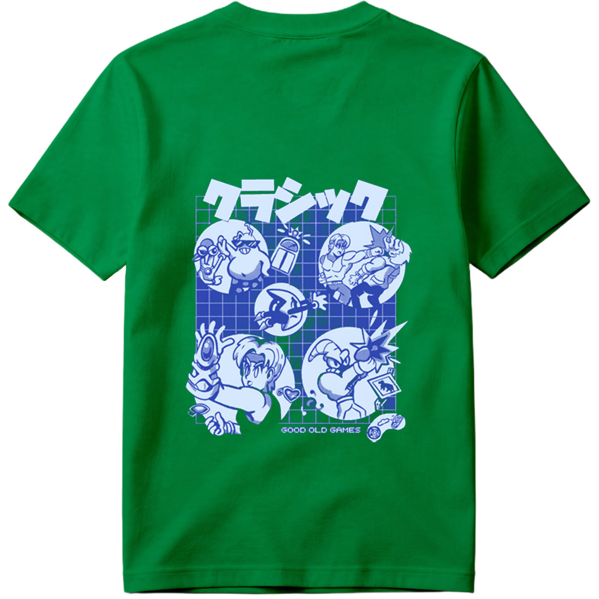Classic Gaming Characters: Sonic, Knuckles, Tails, and Dr. Eggman - Tee