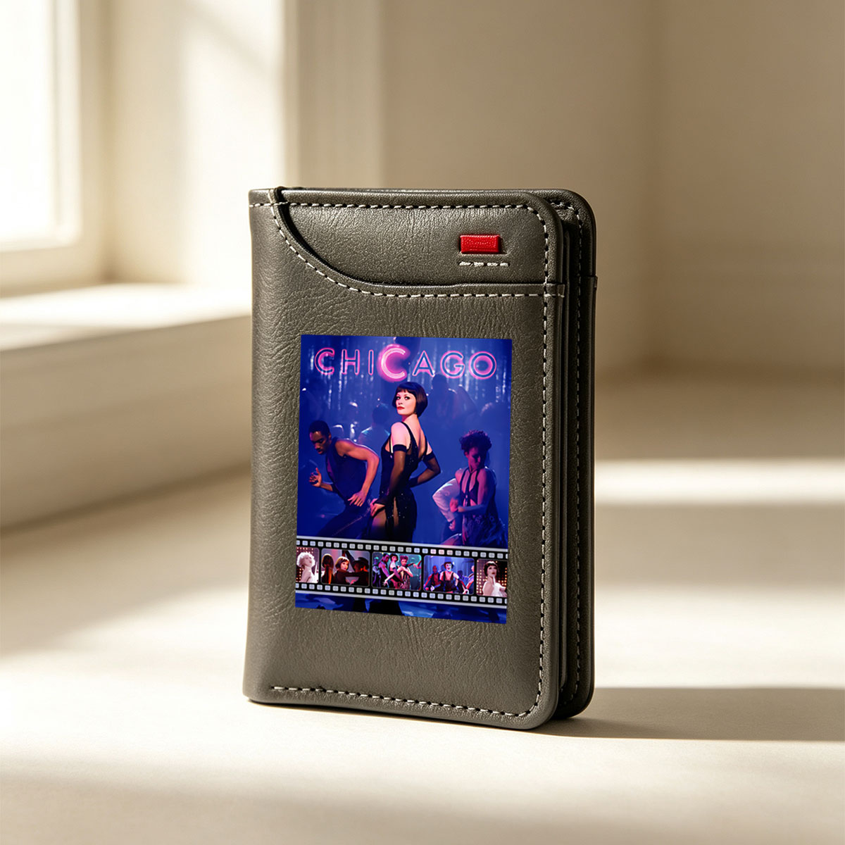 Chicago: Roxie Hart, Velma Kelly, and Billy Flynn in a Glamorous Jazz Age Musical Drama - Vertical Style Wallet