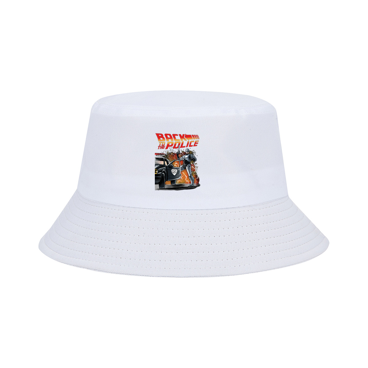 Back to the Police: RoboCop and Detroit Police Car - Fisherman's Hat
