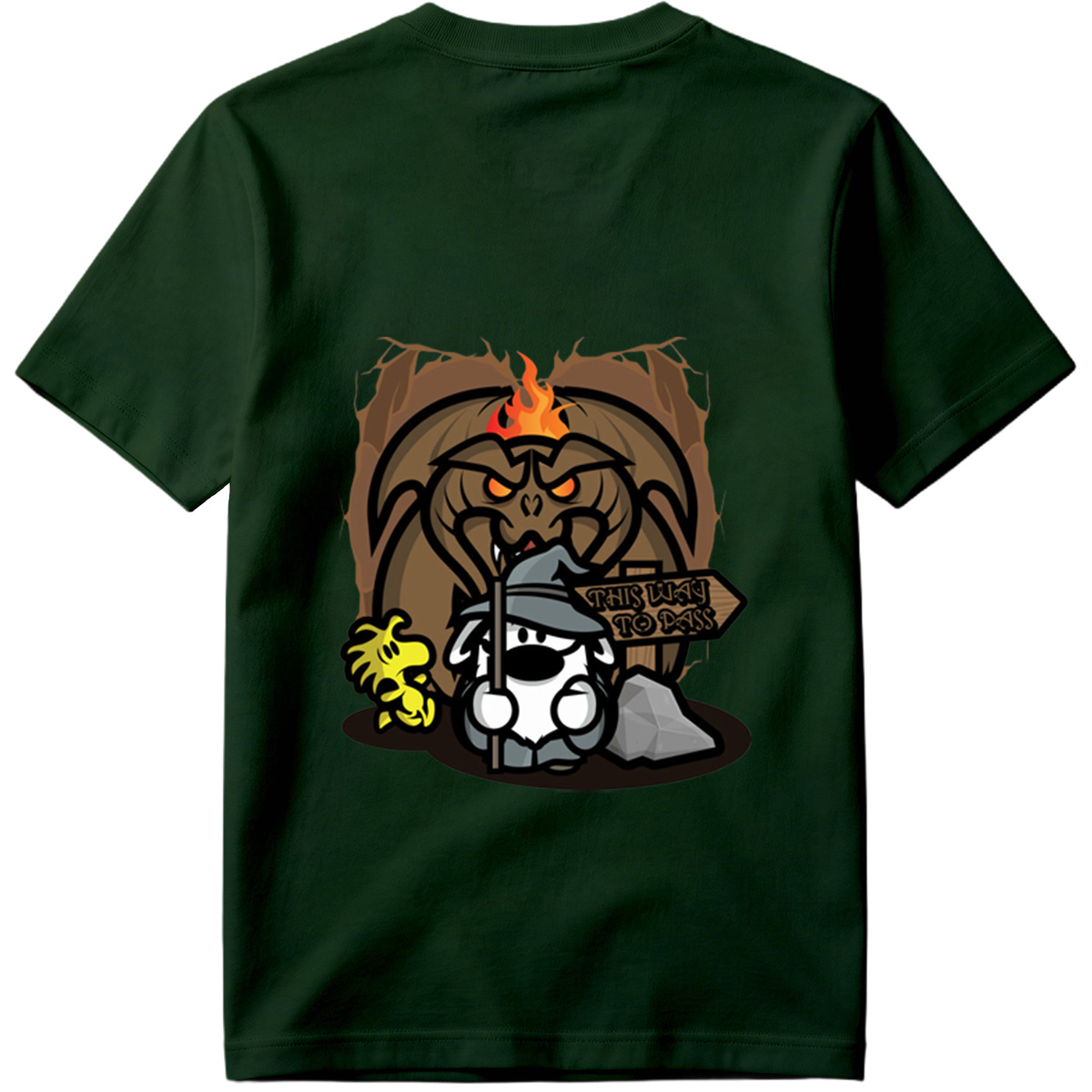 Pusheen and the Demon Gate - Tee