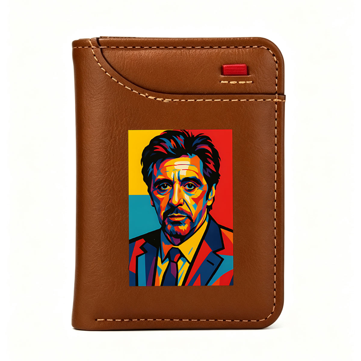 Al Pacino Pop Art Portrait - Vertical Style Wallet