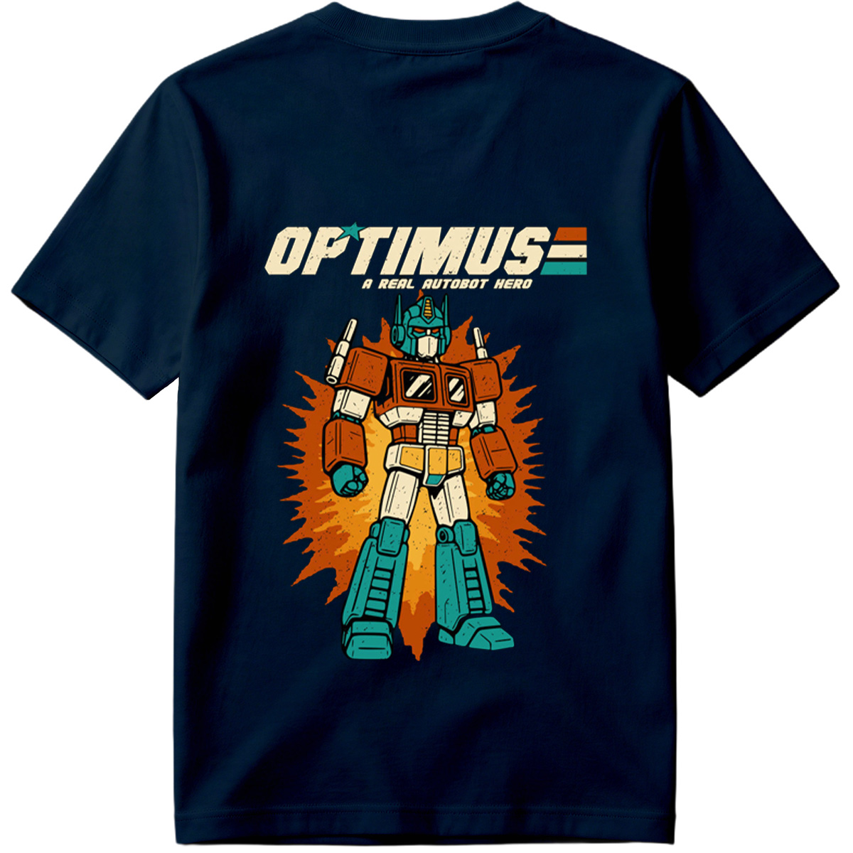 Optimus Prime: A Real Autobot Hero - Tee