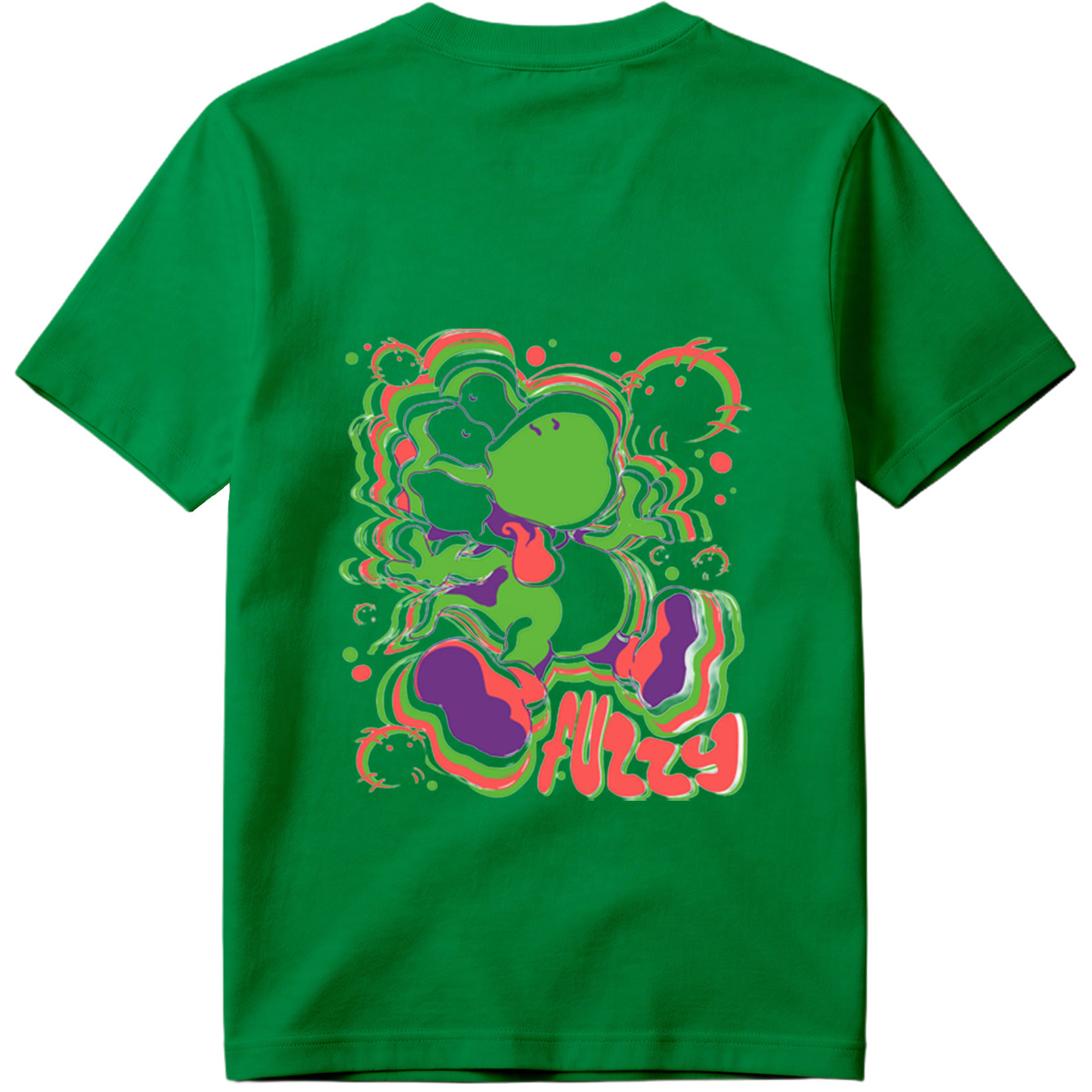 Yoshi Fuzzy Art Design - Tee