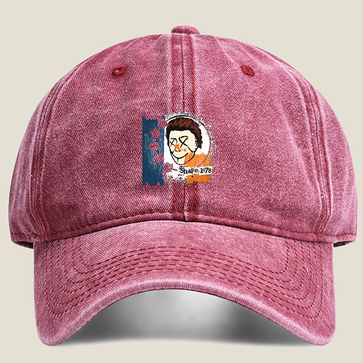 Shape-1978: The Man with X-Eyes - Washed Denim - Baseball Cap