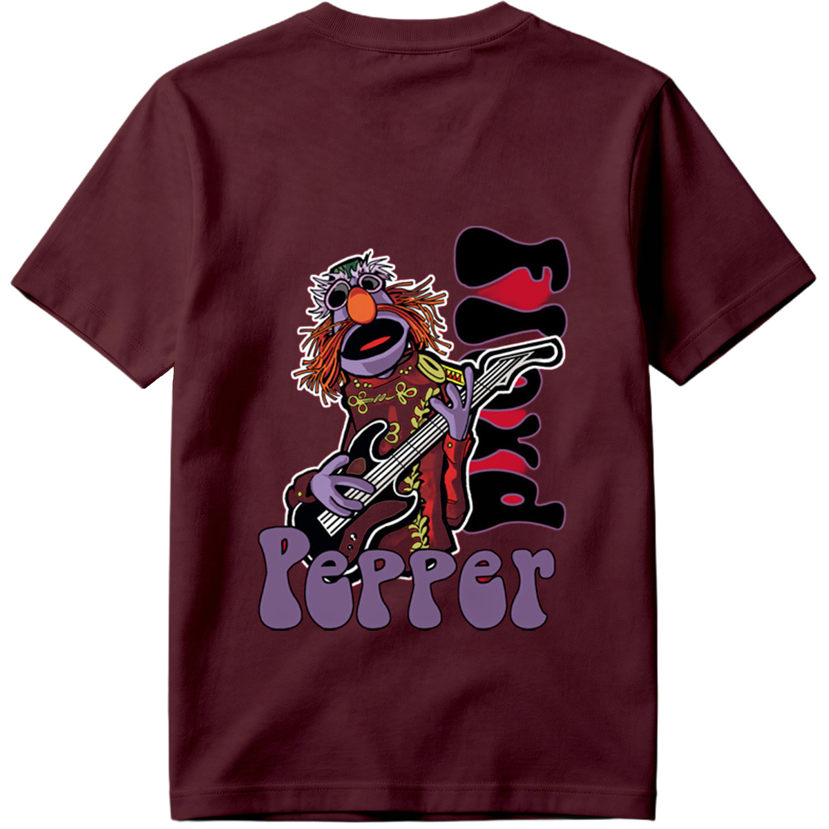 Animal from The Muppets Playing Guitar with 