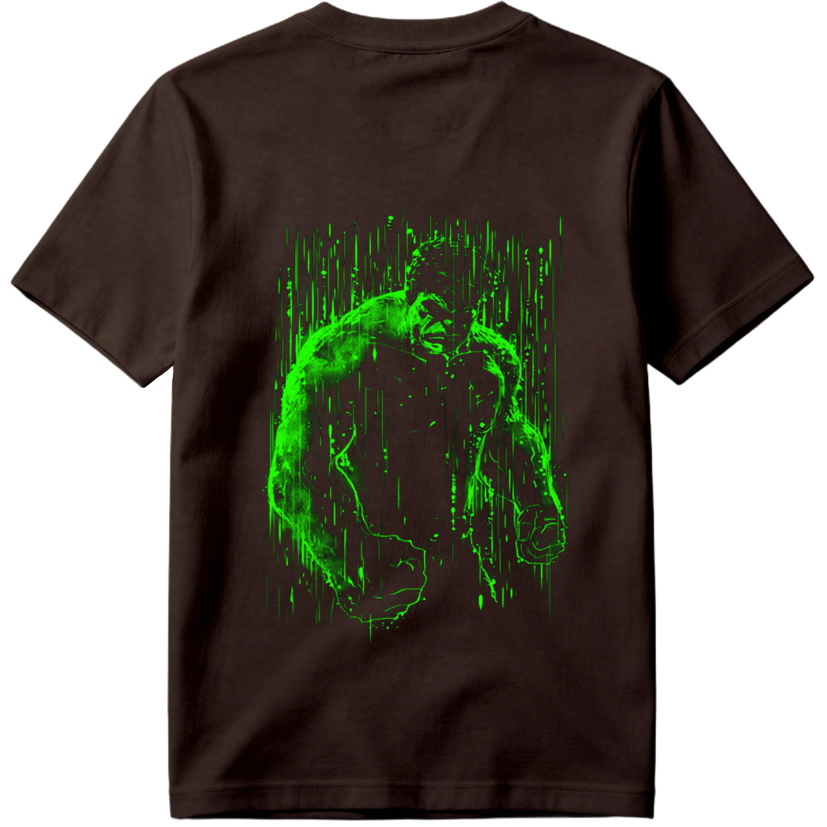Hulk in Matrix Style - Tee