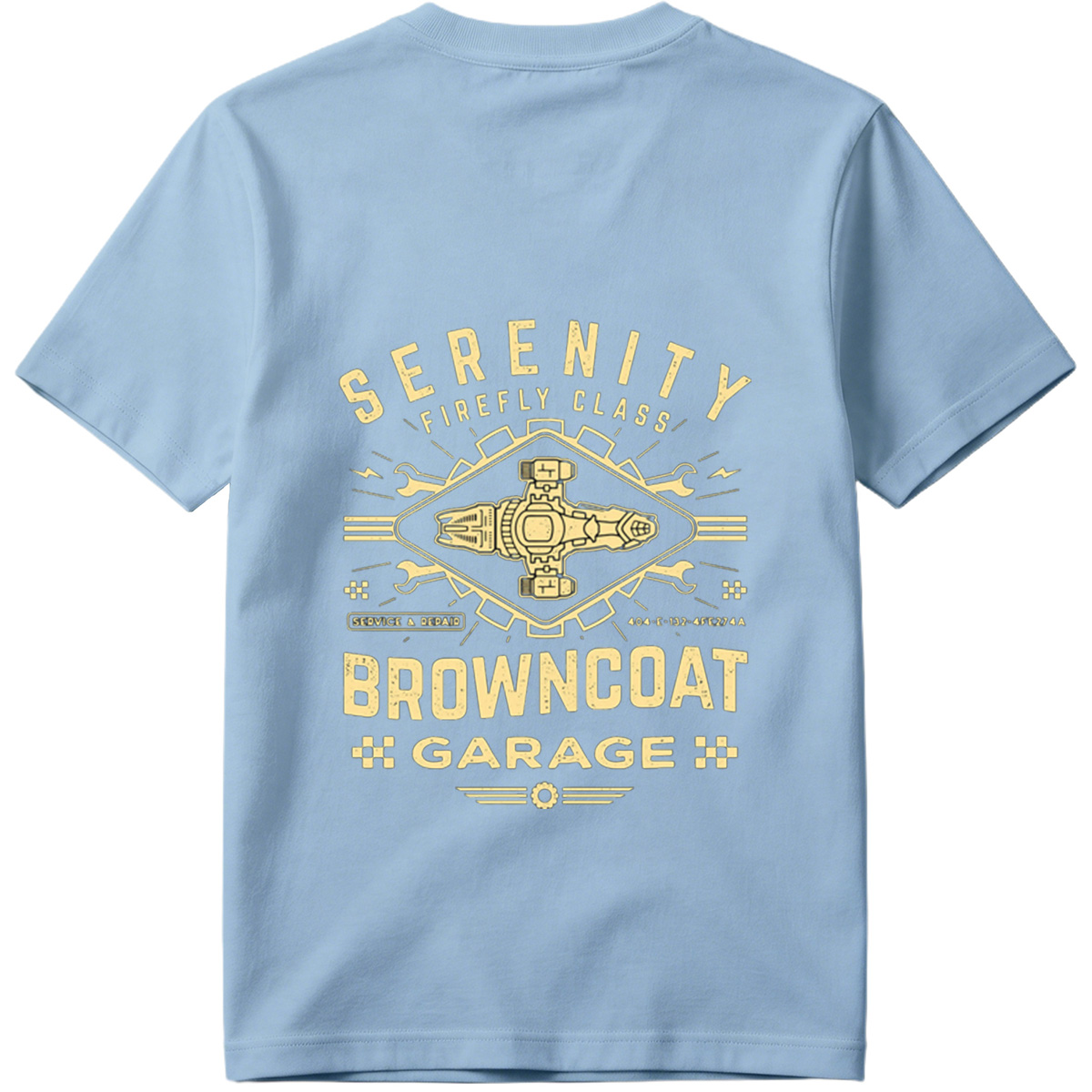 Serenity Firefly Class Browncoat Garage - Tee