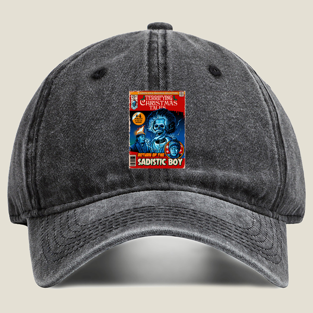 Terrifying Christmas Tales: Return of the Sadistic Boy - Washed Denim - Baseball Cap