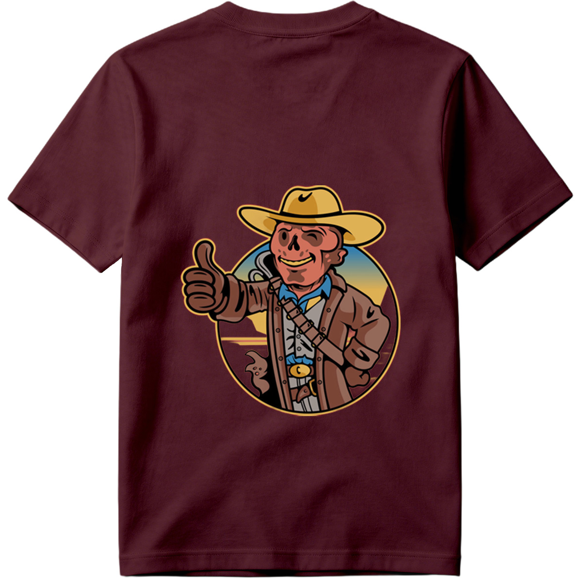 Cowboy Skeleton Thumbs Up - Tee