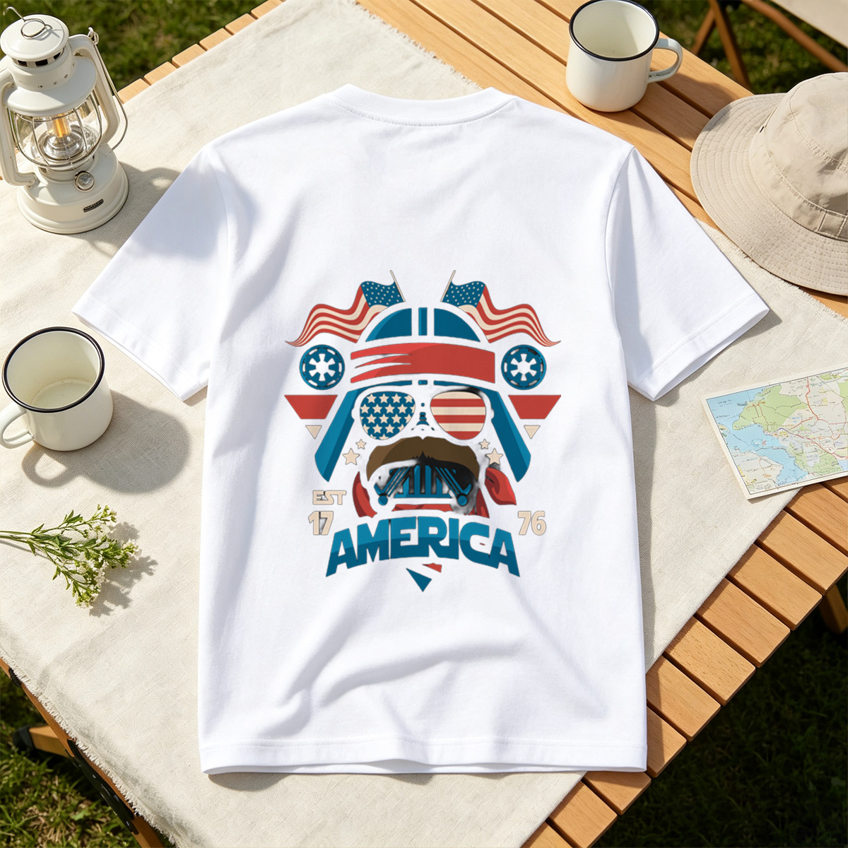 Star Wars: Darth Vader America 1776 - Tee