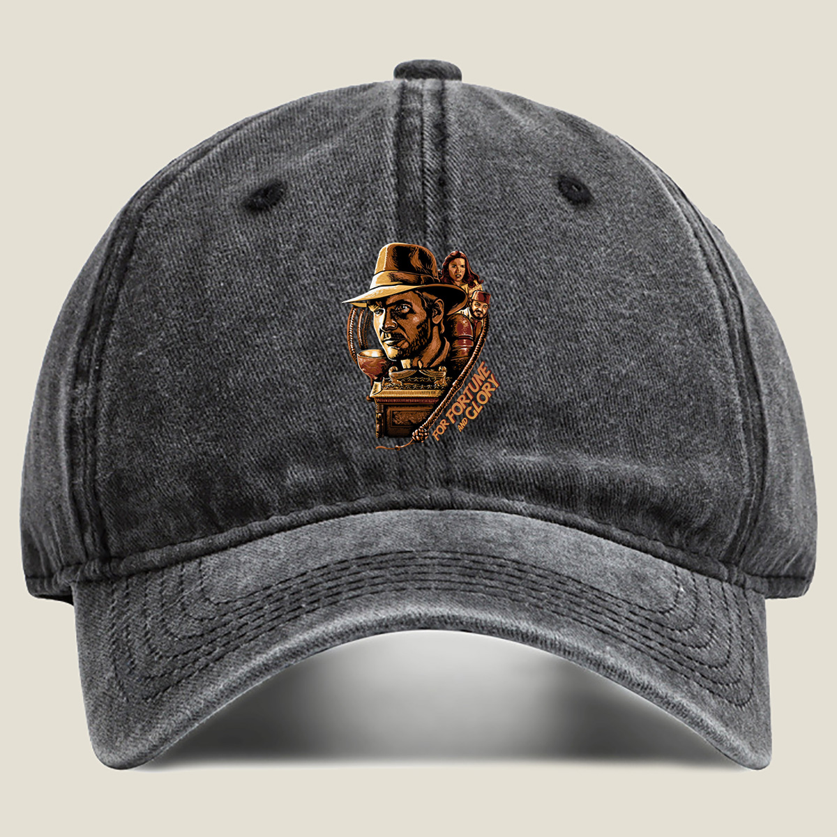 Indiana Jones and the Raiders of the Lost Ark - Washed Denim - Baseball Cap