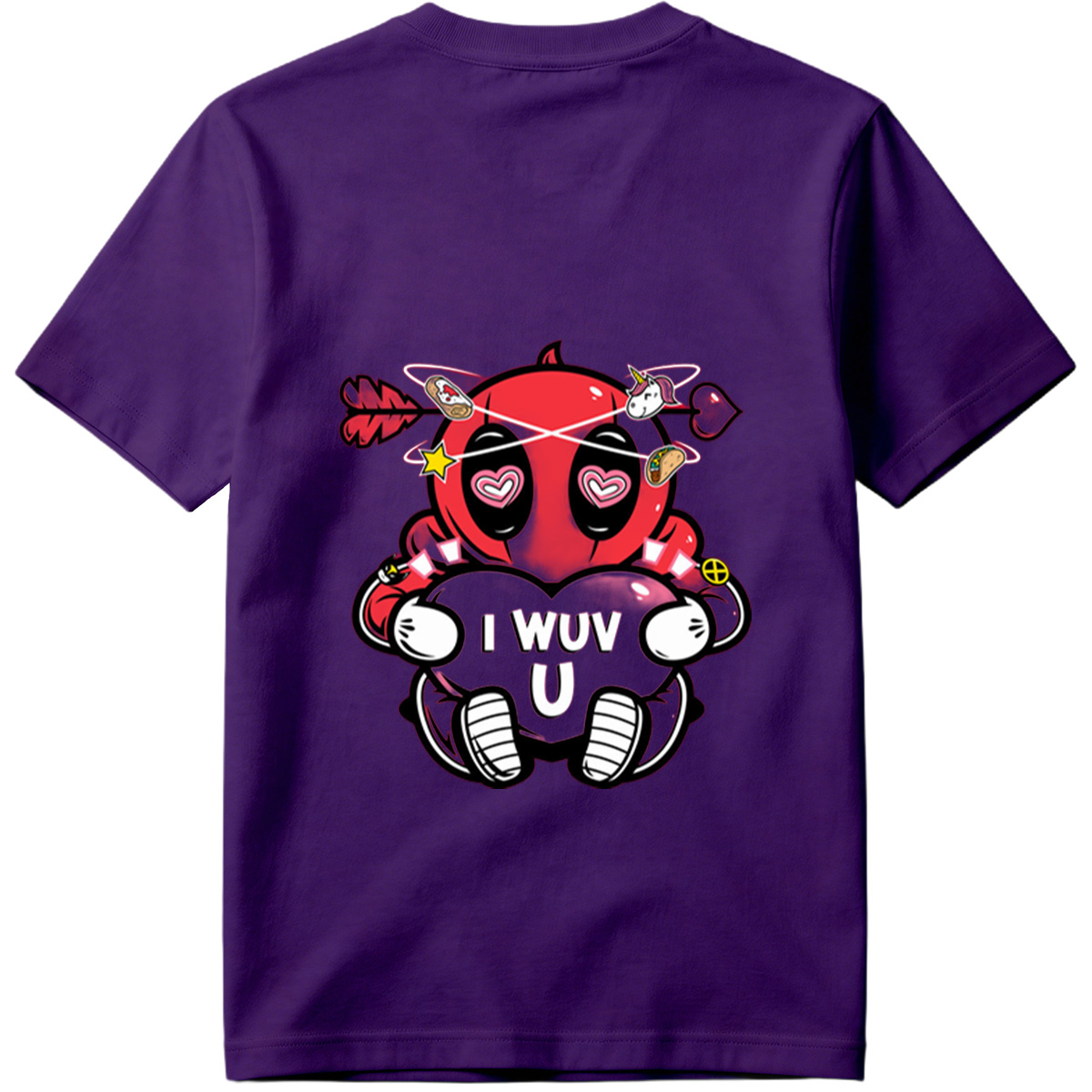 Deadpool I Wuv U - Tee