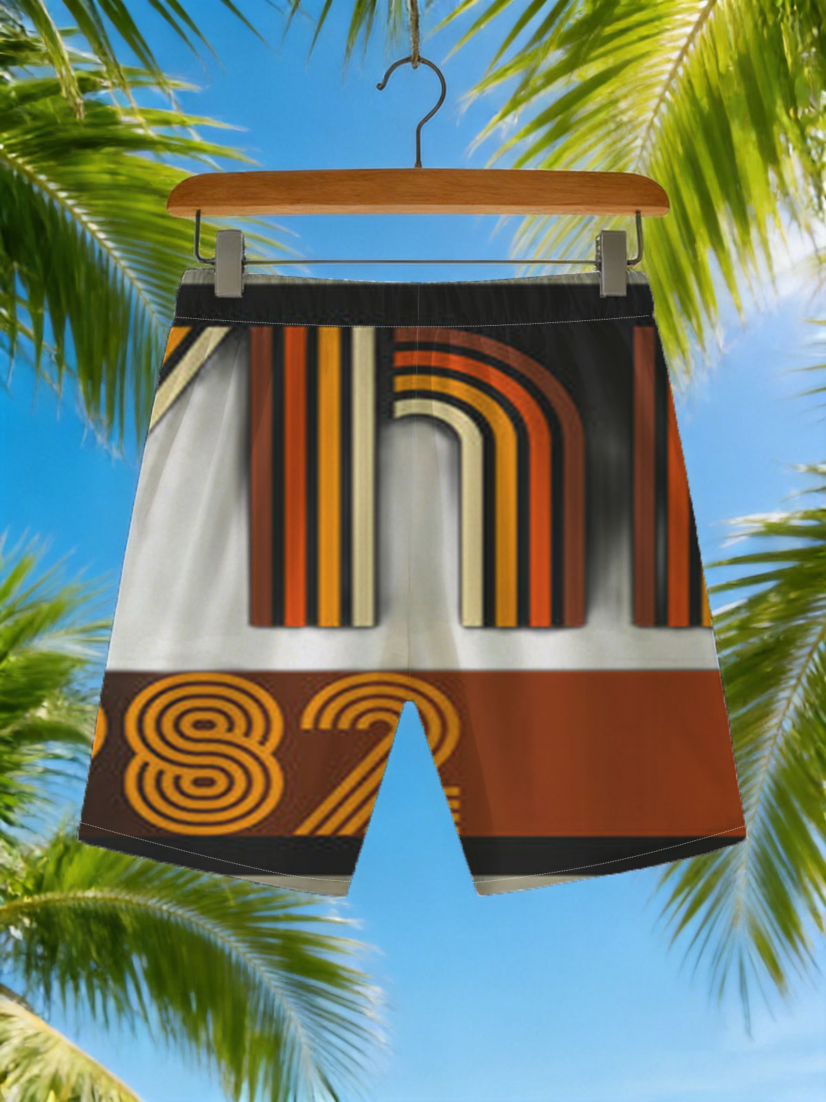 Flynn's Arcade Since 1982 - Tron Inspired Logo -  Beach shorts