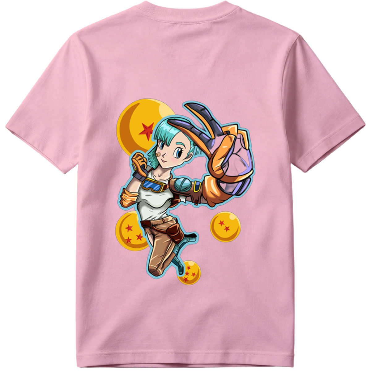 Dragon Ball: Bulma with Dragon Balls - Tee