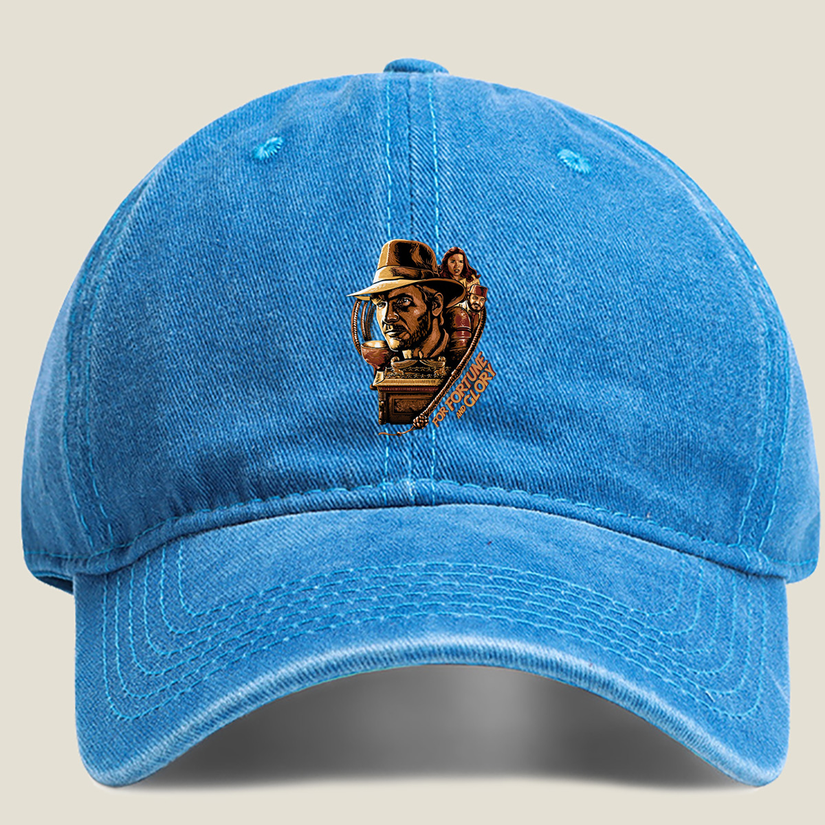 Indiana Jones and the Raiders of the Lost Ark - Washed Denim - Baseball Cap