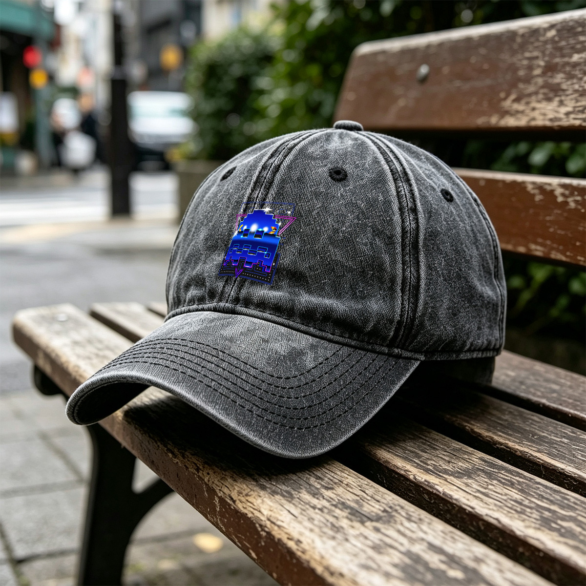 Super Mario Galaxy: Bowser's Cosmic Challenge - Washed Denim - Baseball Cap