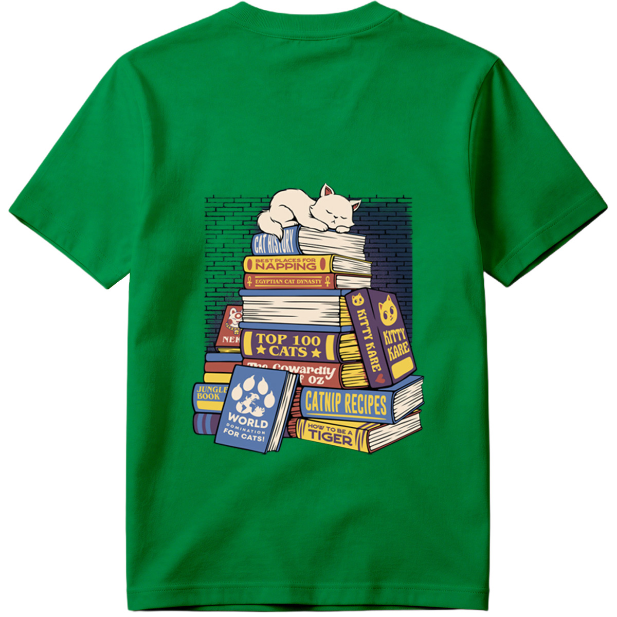Cat Nap: A Stack of Feline Favorites - Tee