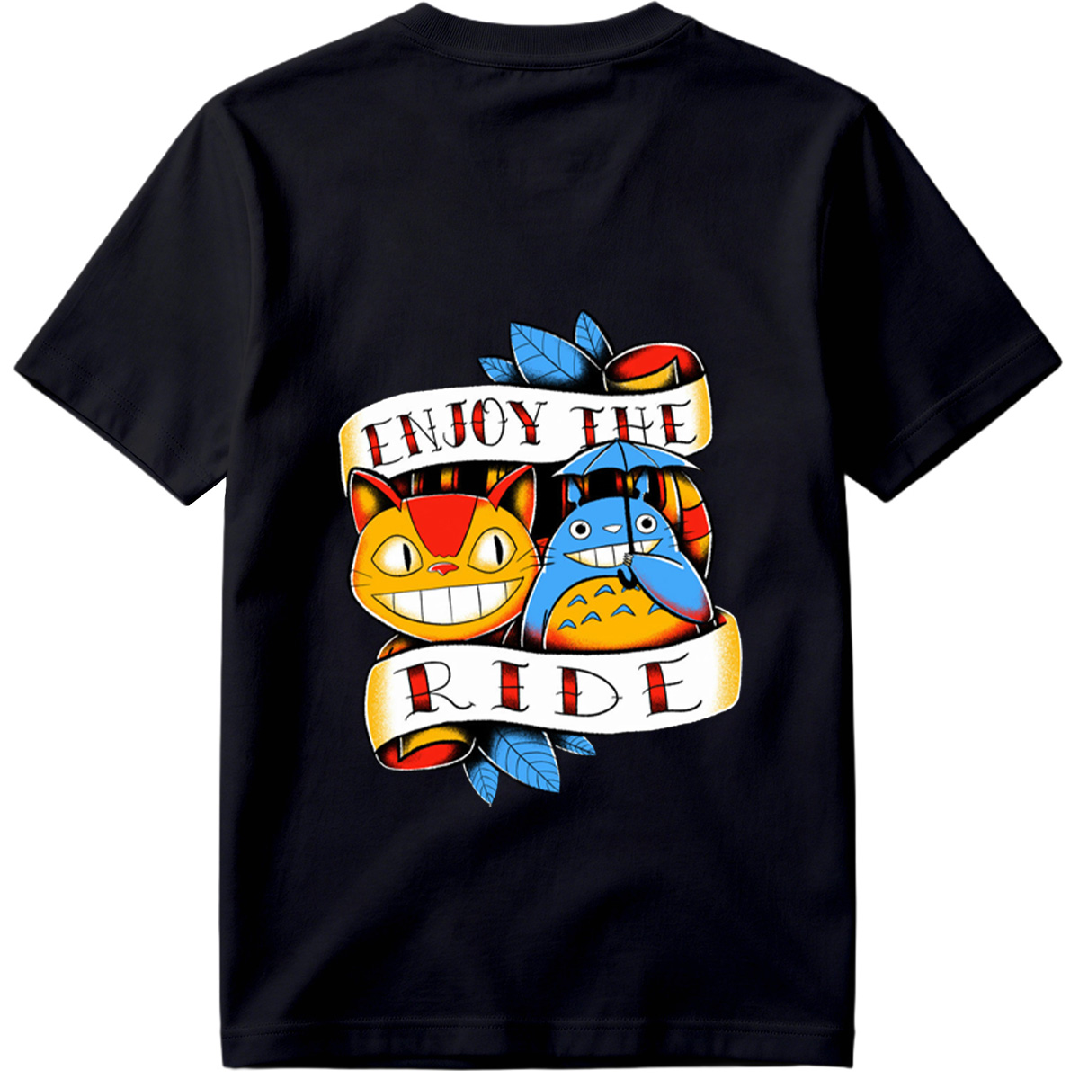 Totoro and Catbus: Enjoy the Ride - Tee
