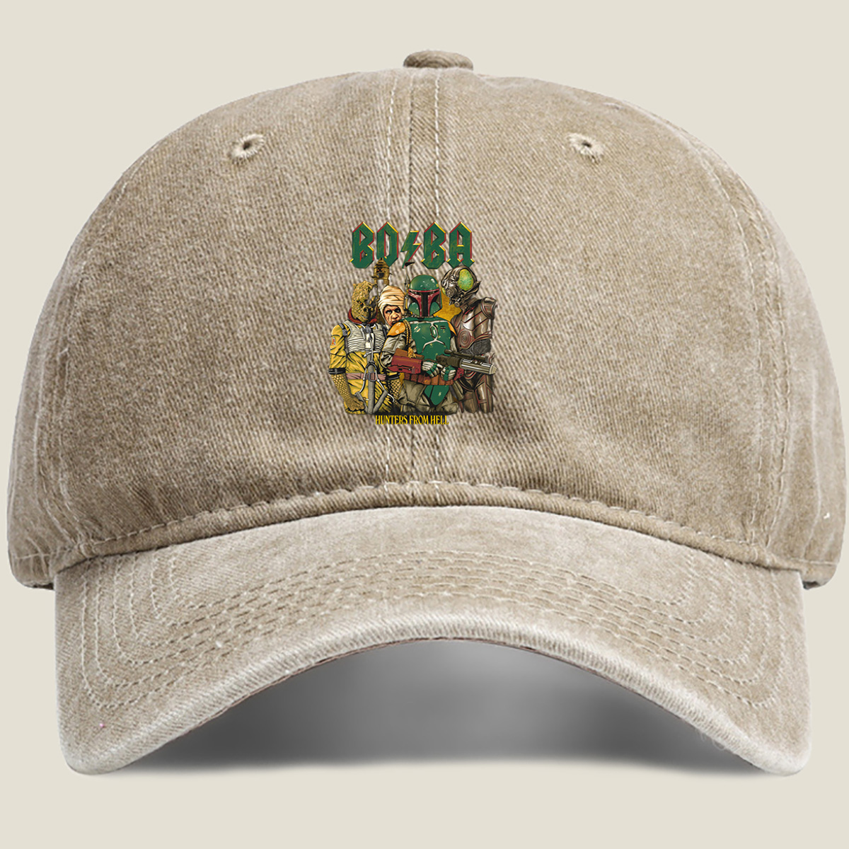 Boba Fett: Hunters from Hell - Washed Denim - Baseball Cap