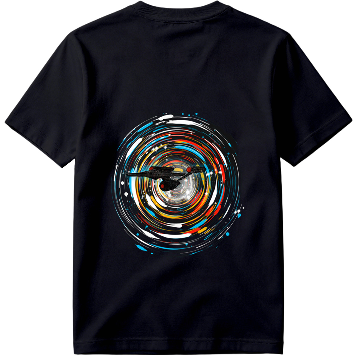 Star Trek: Enterprise in Warp Space - Tee