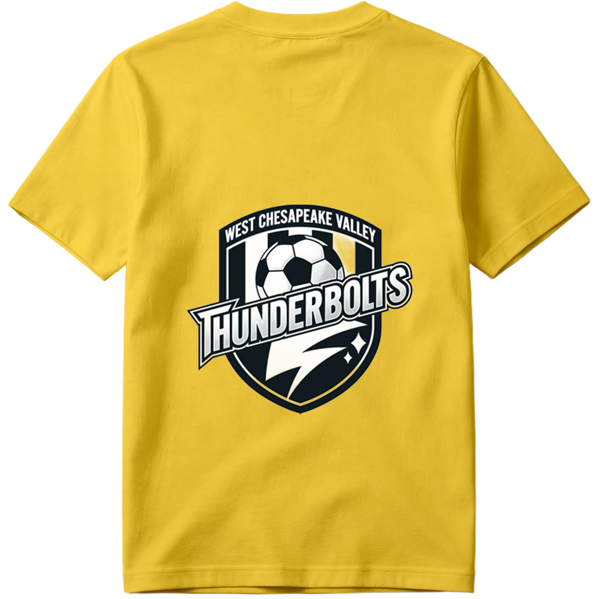 West Chesapeake Valley Thunderbolts Soccer Team Logo - Tee