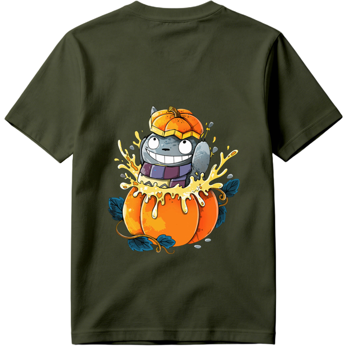 Pumpkin Cat in a Jack-o'-Lantern - Tee