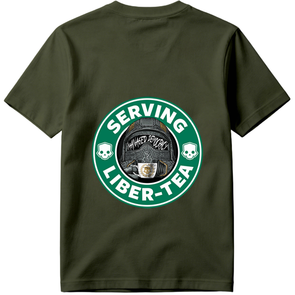 Serving Liber-Tea: Managed Democracy - Tee