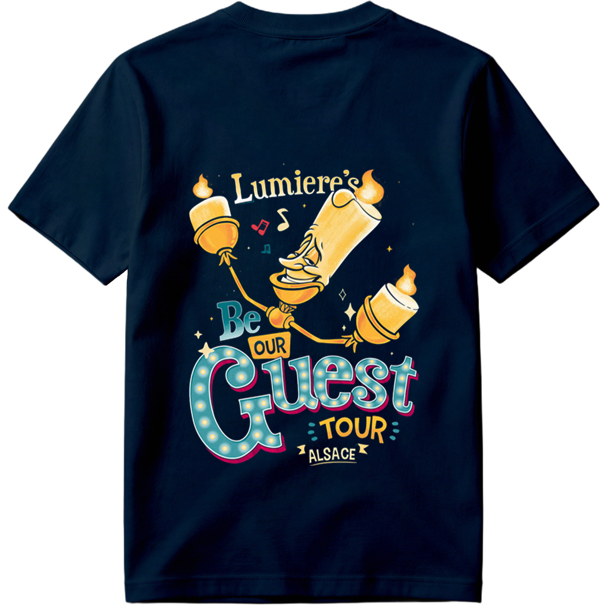 Lumiere's Be Our Guest Tour Alsace - Tee