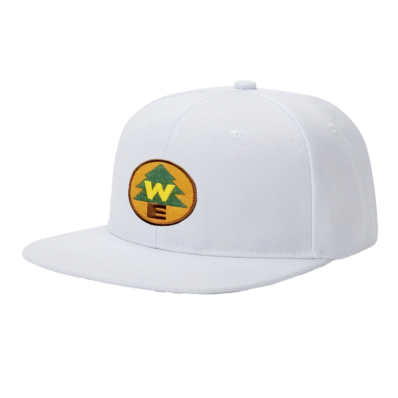Flat Brim Baseball Cap Tree Logo W Patch Streetwear Underground Skate Style for Basketball Court Skate Park Urban Lifestyle Skateboarders Hip Hop Artists Streetwear Enthusiasts