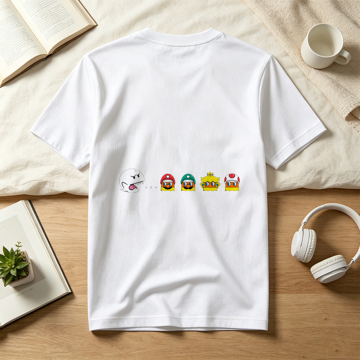 Mario Characters vs. Boo - Tee