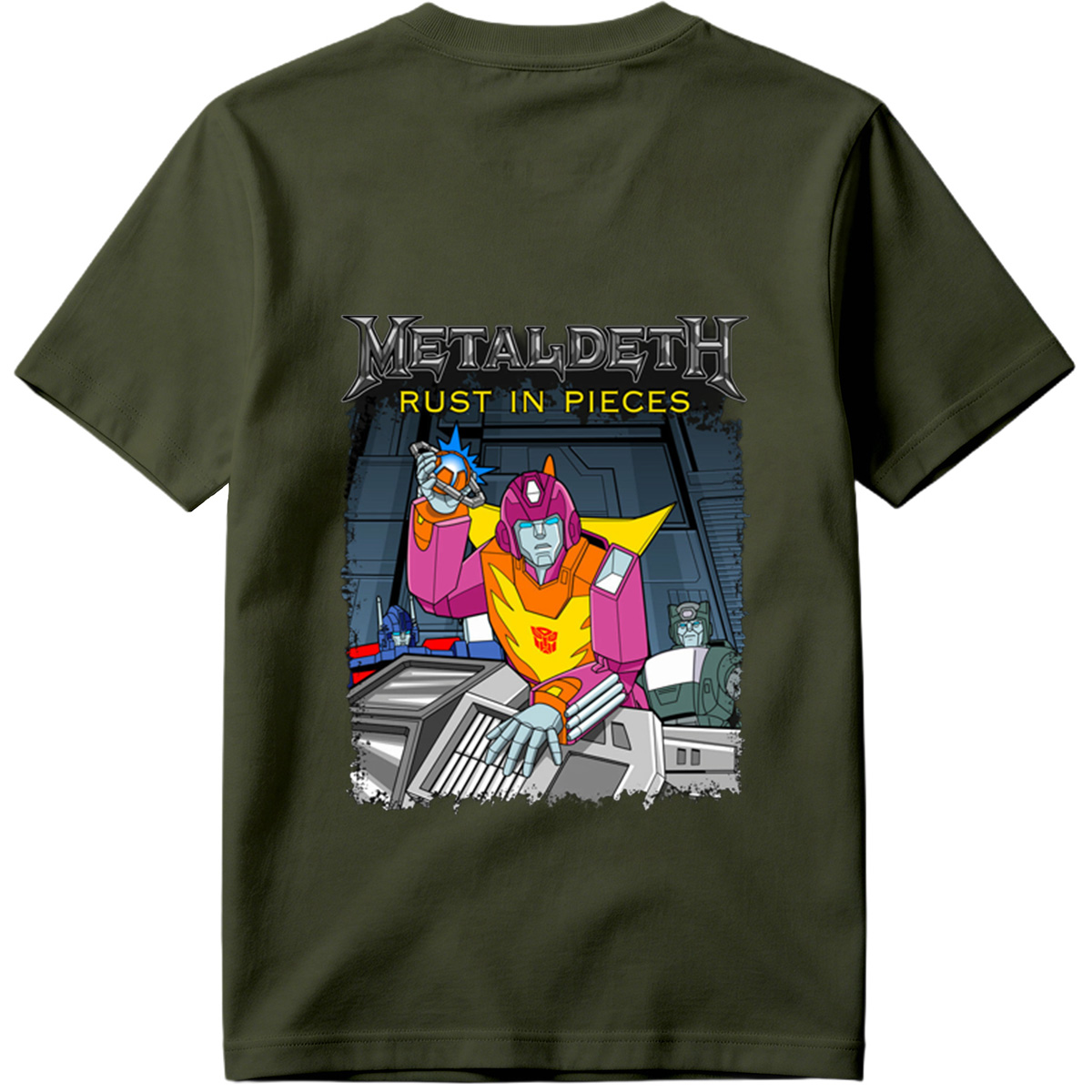Transformers x Metallica: Rust in Pieces - Tee