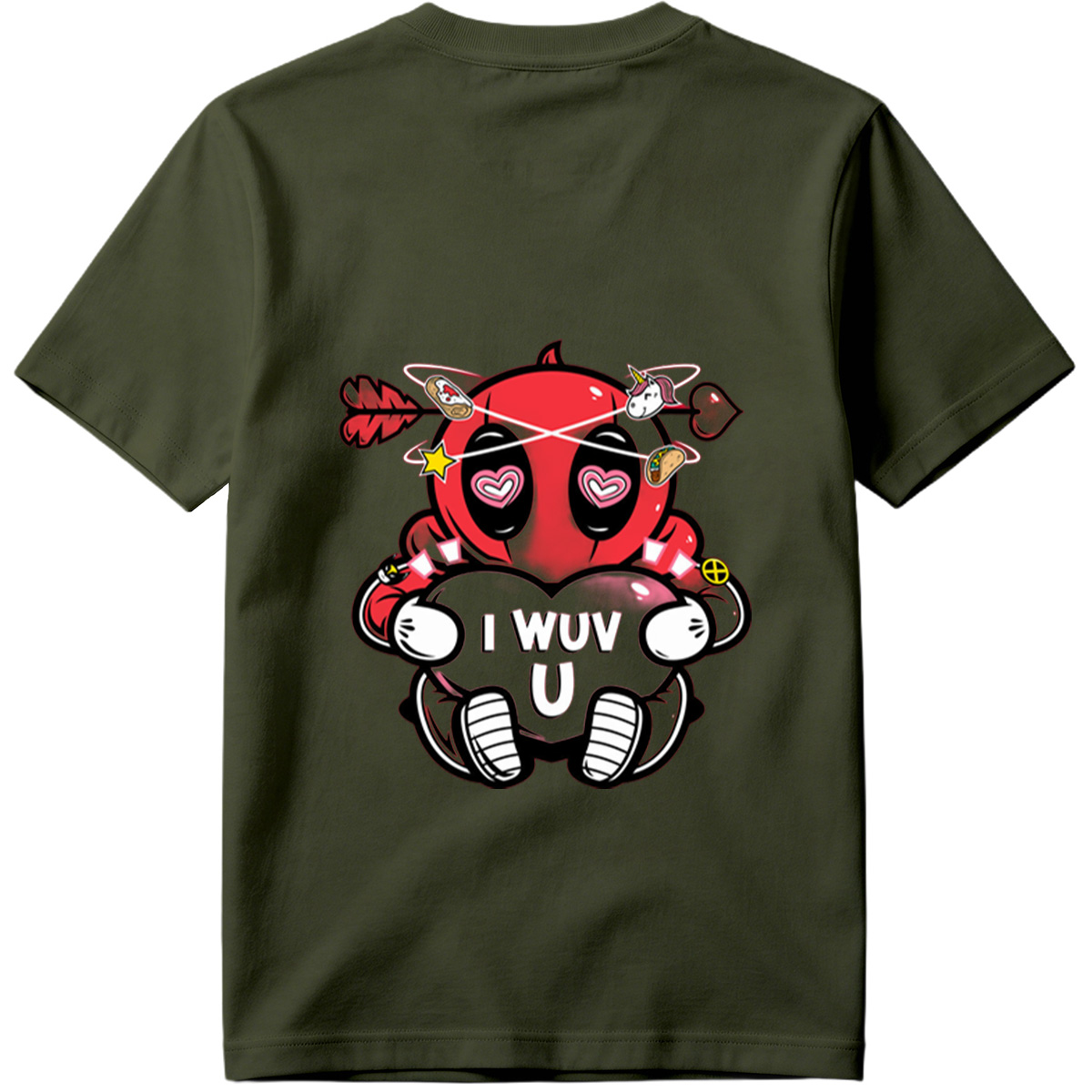 Deadpool I Wuv U - Tee