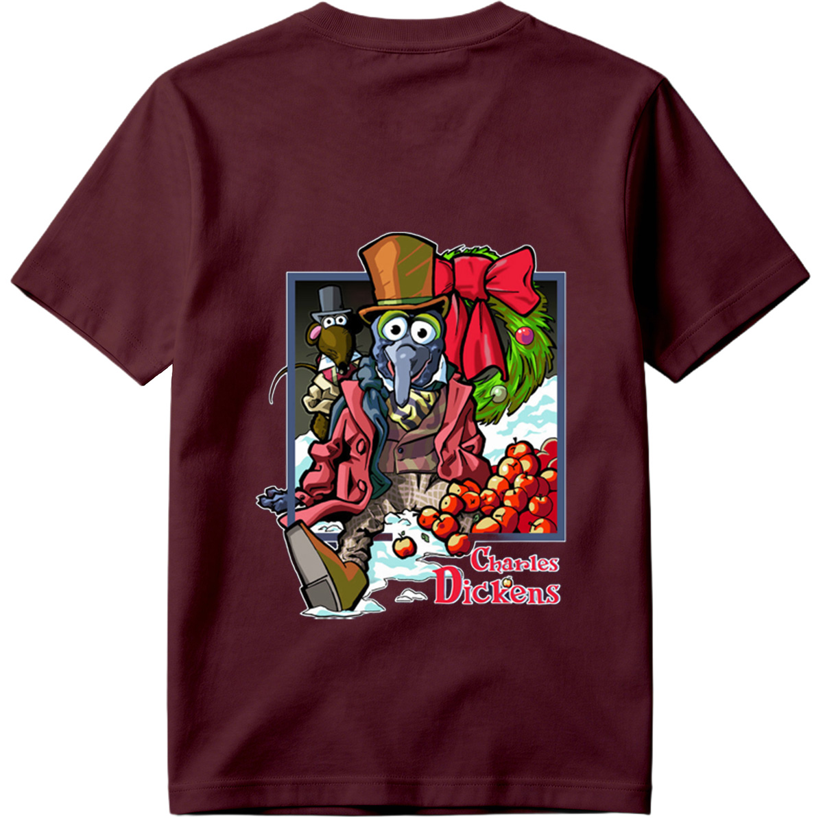 Charles Dickens: Scrooge and the Mouse - Tee