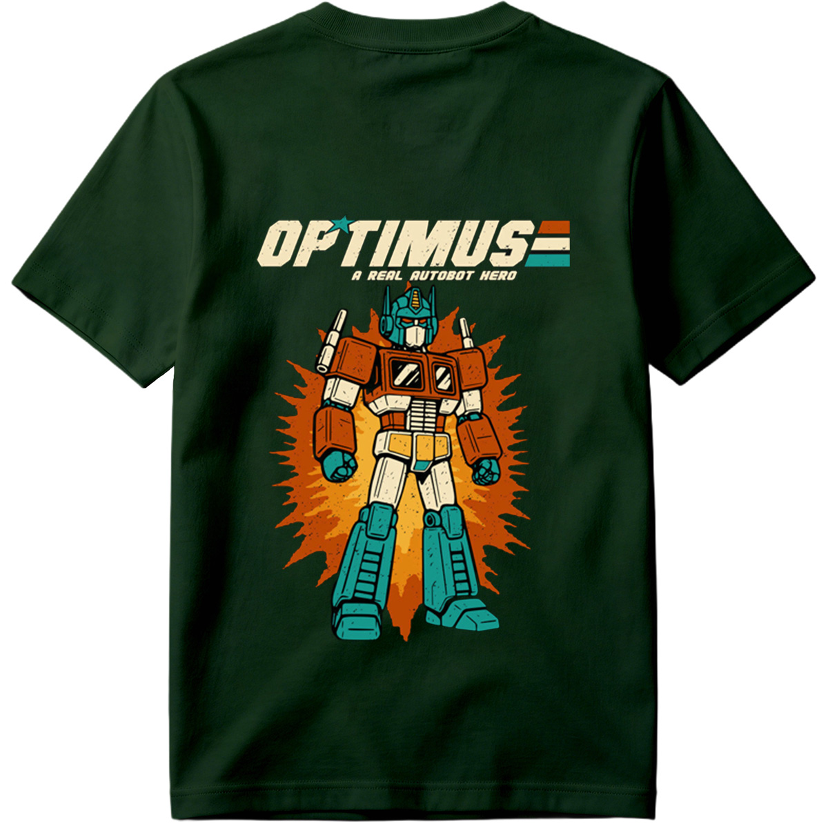 Optimus Prime: A Real Autobot Hero - Tee