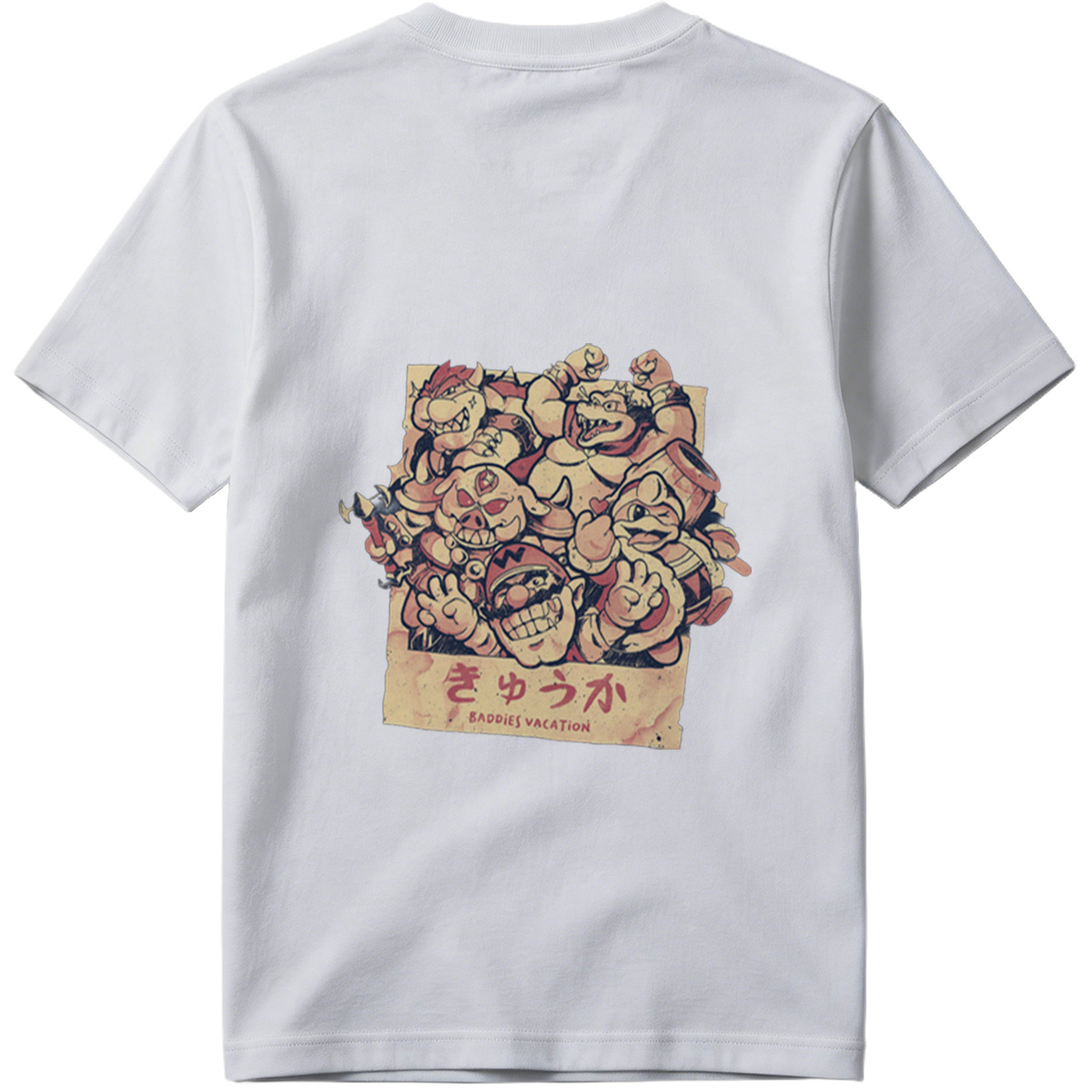 Mario Baddies Vacation - Tee