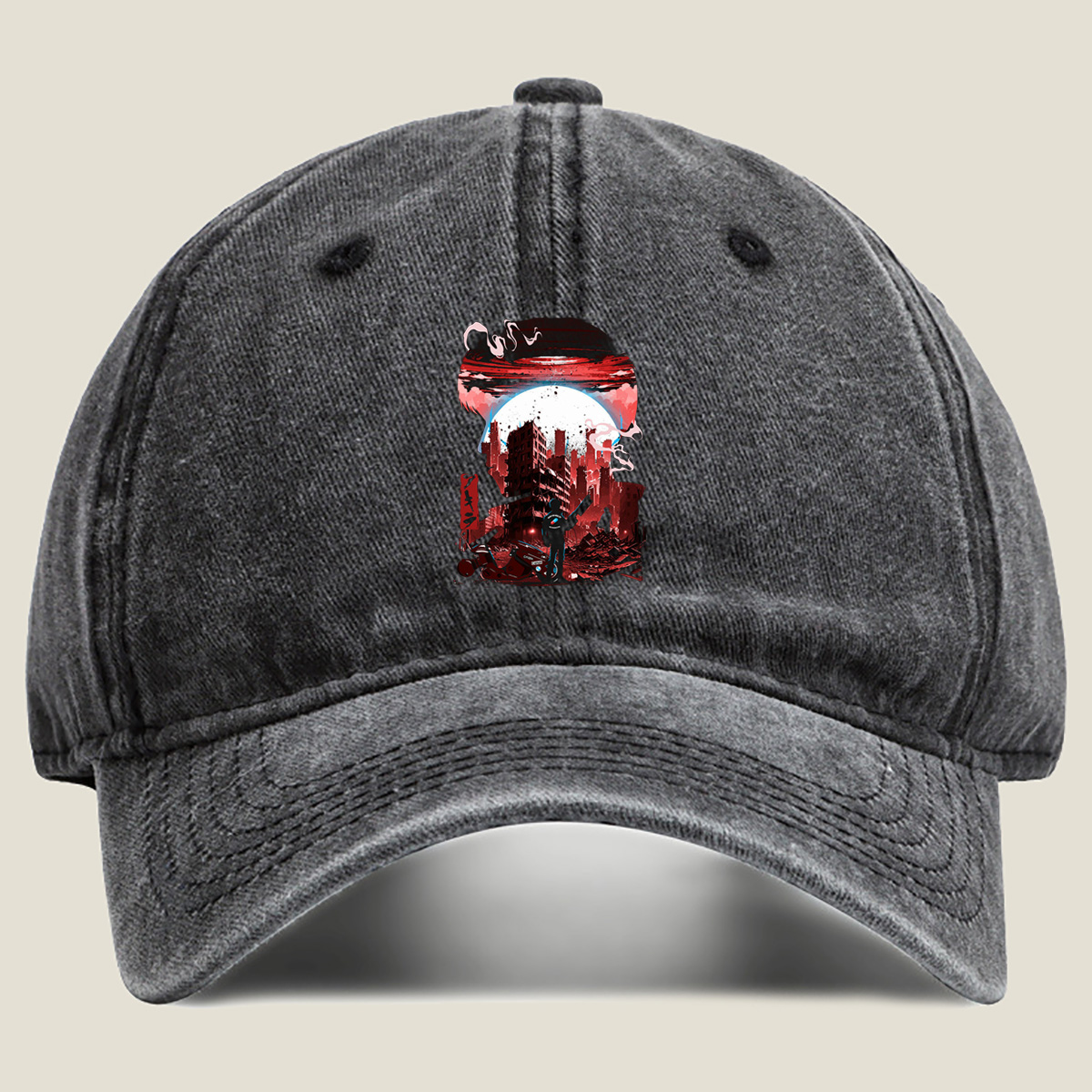 Akira: Neo Tokyo Apocalypse - Washed Denim - Baseball Cap