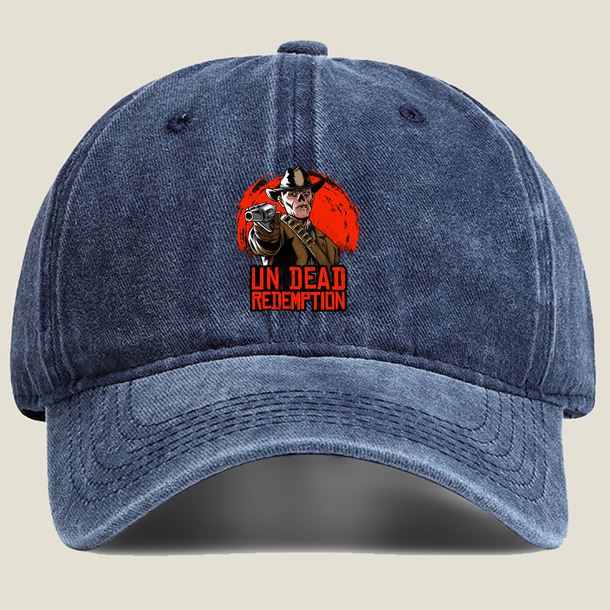 Undead Redemption: The Gunslinger - Washed Denim - Baseball Cap
