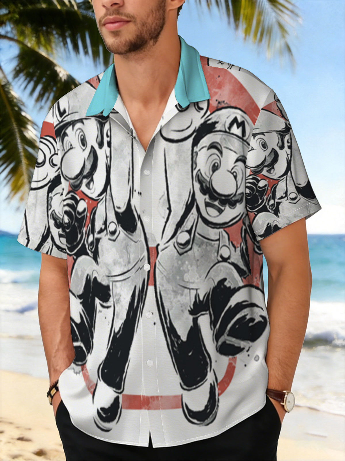 Mario and Luigi: Iconic Brothers in Action -  Shirt