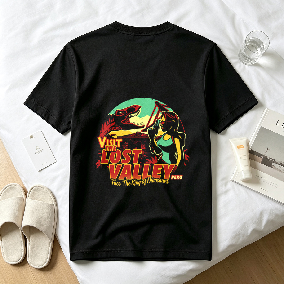Visit the Lost Valley: Face the King of Dinosaurs - Tee