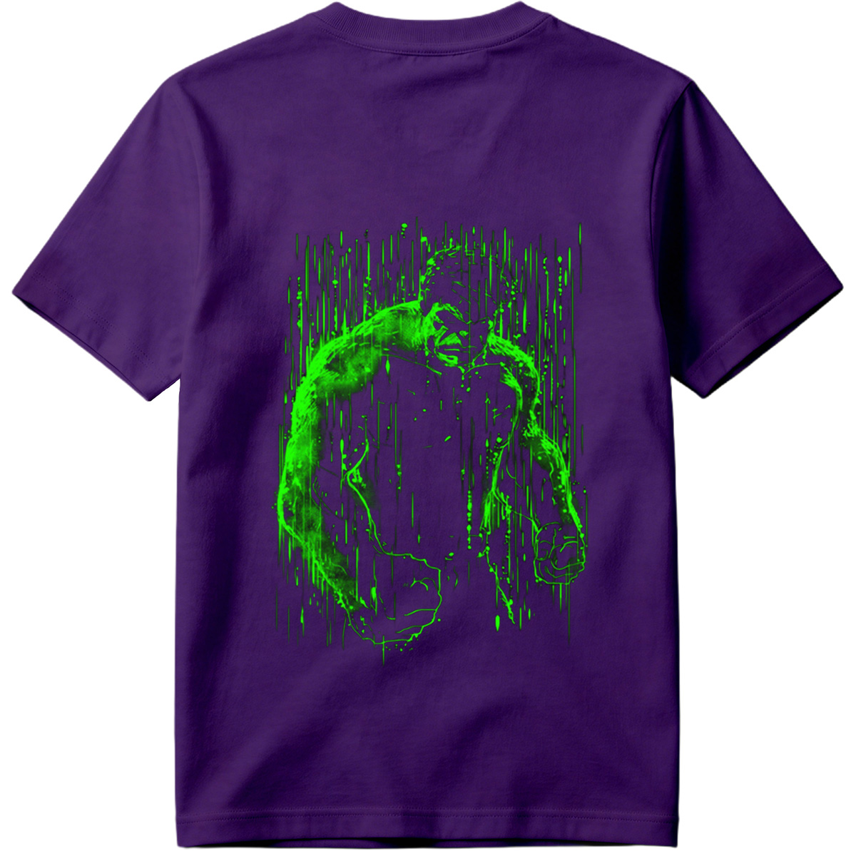 Hulk in Matrix Style - Tee