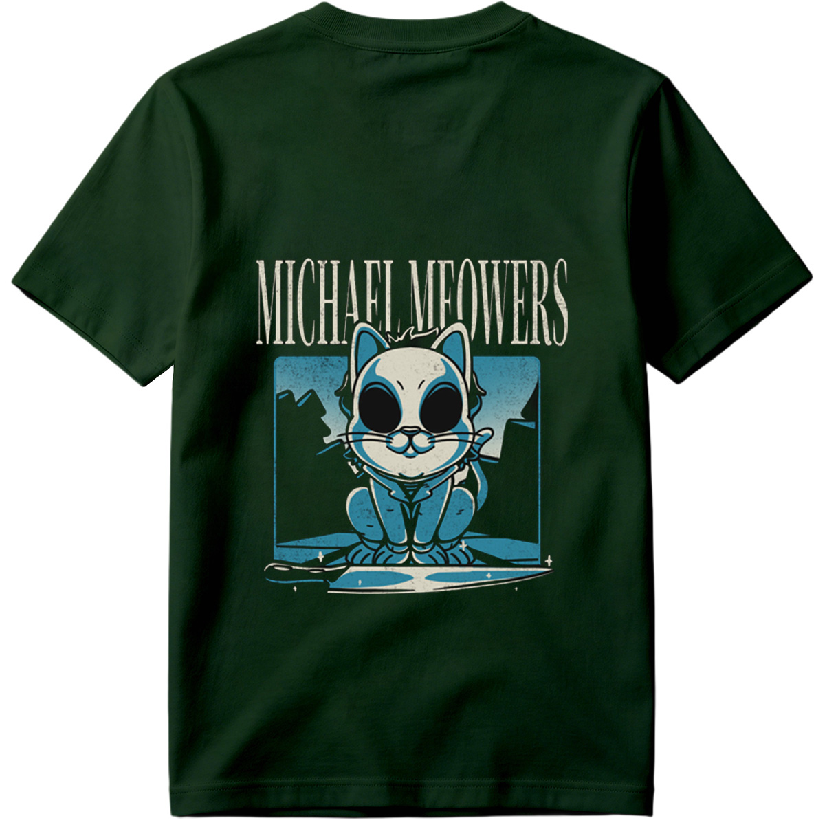 Michael Meowers Cat Character Design - Tee