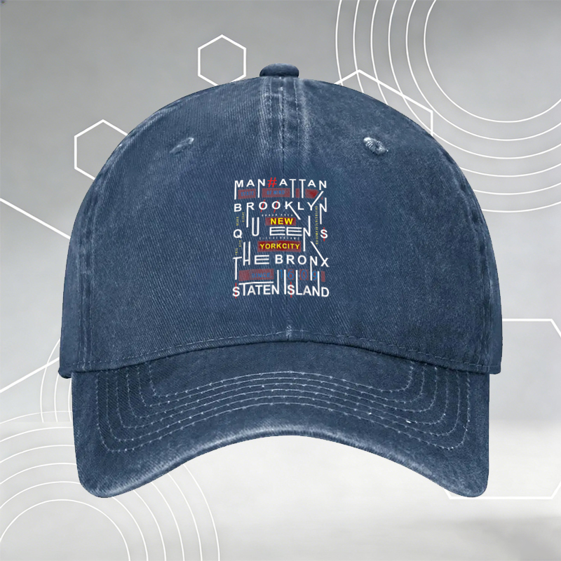 New Baseball Cap with Italian Flag Print and 