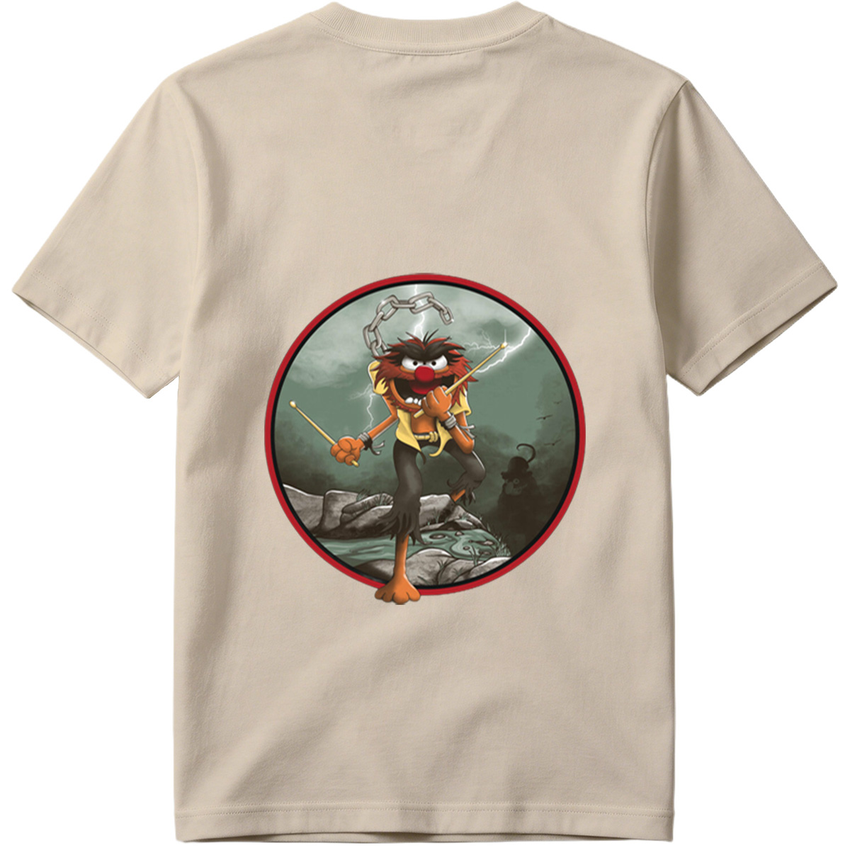 Iron Mayhem: The Drummer - Animal from The Muppets - Tee