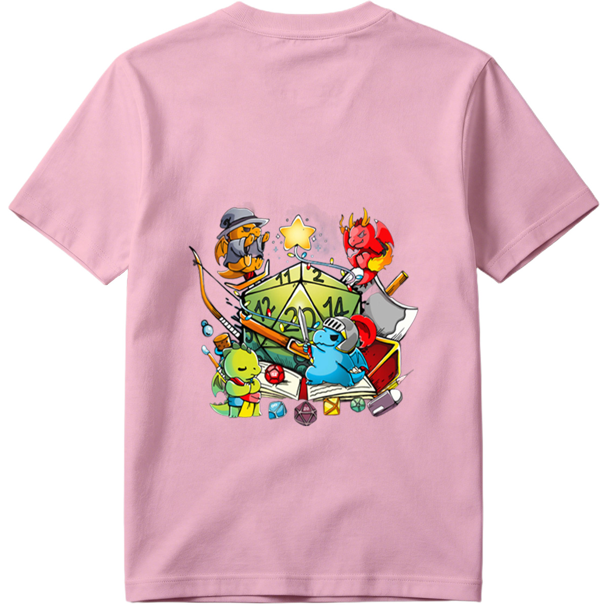 D&D: Dragon, Duck, and D20 Adventure - Tee
